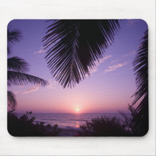 Zonsondergang bij West End, Cayman Brac, Kaaimanei Muismat