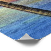 zonsondergang bij West Palm Beach Florida Poster (Hoek)