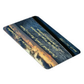 Zonsondergang bij Zee Custom Stateroom Deurmarkeri Magneet (Rechterzijde)