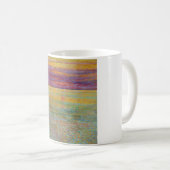 Zonsondergang bij Zee (door Childe Hassam) Koffiemok (Voorkant rechts)