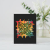 ZONSONDERGANG BLADE TROPISCH BRIEFKAART (Staand voorkant)