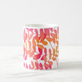 Zonsondergang bladeren koffiemok (Center)