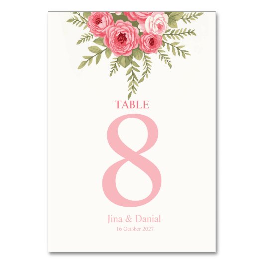 Zonsondergang Bloei Kaart (Voorkant)