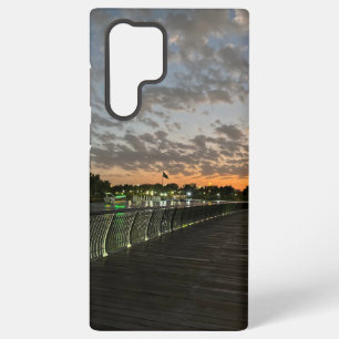 Zonsondergang Boardwalk Phonehoesje - Avondlucht U Samsung Galaxy Hoesje