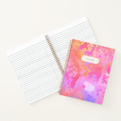 Zonsondergang Boho Spetter Notitieboek (Binnen)