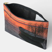 Zonsondergang boot met sereniteitsgebed etui (Open)