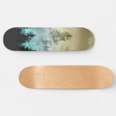 Zonsondergang Bos Droom #2 #dreamy #wall #art Persoonlijk Skateboard (Horizontaal)