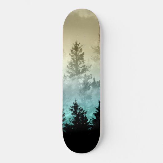 Zonsondergang Bos Droom #2 #dreamy #wall #art Persoonlijk Skateboard (Voorkant)