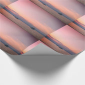 Zonsondergang Boten Zee Glanzend Inpakpapier (Hoek)