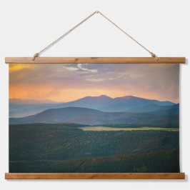 Zonsondergang boven Angel Fire, New Mexico Hangend Wandkleed