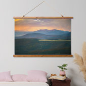 Zonsondergang boven Angel Fire, New Mexico Hangend Wandkleed (Slaapkamer)