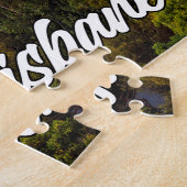 Zonsondergang boven Brisbane, Australië Legpuzzel (Zijkant)