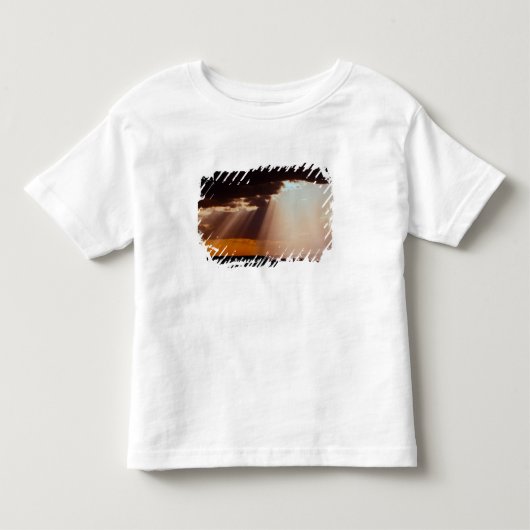 Zonsondergang boven de Masai Mara. 2 Kinder Shirts (Voorkant)