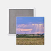 Zonsondergang boven de Masai Mara. Magneet (Voorkant / Achterkant)
