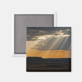 Zonsondergang boven de Masai Mara. Magneet (Voorkant / Achterkant)