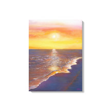 Zonsondergang boven de oceaan