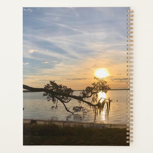 Zonsondergang boven East Bay Planner (Achterkant)