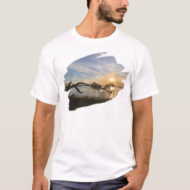 Zonsondergang boven East Bay T-shirt