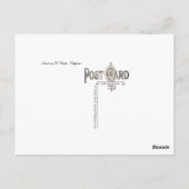 Zonsondergang boven El Cerrito, Californië - brief Briefkaart (Achterkant)