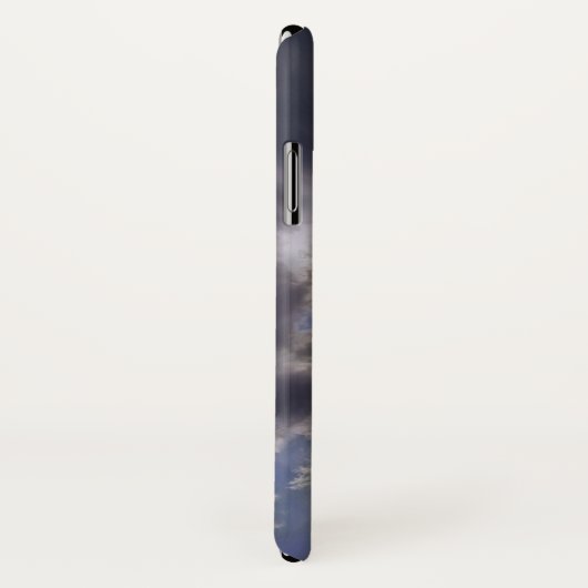 Zonsondergang boven het meer waterverf schilderij Case-Mate iPhone case (Achterkant / rechts)