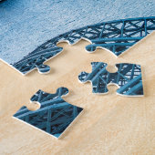 Zonsondergang boven Keulen, Duitsland Legpuzzel (Zijkant)