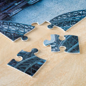 Zonsondergang boven Keulen, Duitsland Legpuzzel (Zijkant)