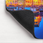 Zonsondergang boven Kopenhagen, Denemarken Muismat (Hoek)