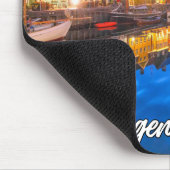 Zonsondergang boven Kopenhagen, Denemarken Muismat (Hoek)