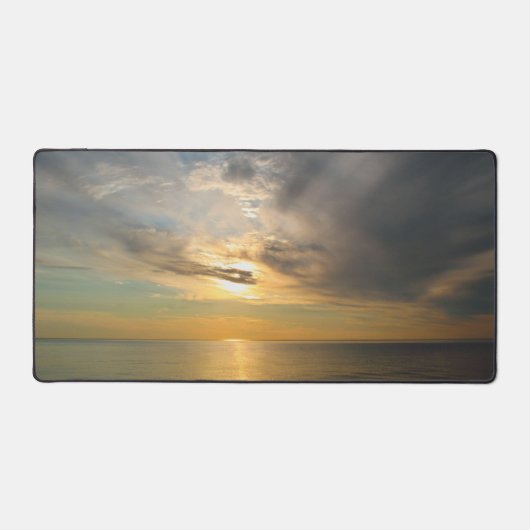 Zonsondergang boven Lake Superior — The Breakers Bureaumat (Voorkant)