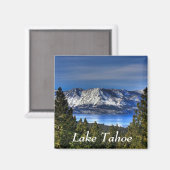 Zonsondergang boven Lake Tahoe California Magnet (Voorkant / Achterkant)