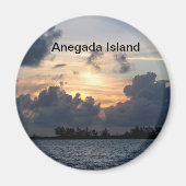 Zonsondergang boven Pomato Point Magneet (Voorkant)