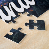 Zonsondergang boven Portland, Oregon Legpuzzel (Zijkant)