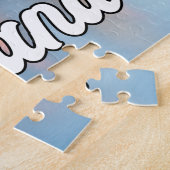 Zonsondergang boven Portland, Oregon Legpuzzel (Zijkant)