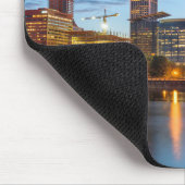 Zonsondergang boven Portland, Oregon Muismat (Hoek)