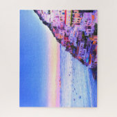 Zonsondergang boven Positano, Italië Legpuzzel (Verticaal)