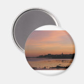 Zonsondergang boven Salthill Magneet (Voorkant / Achterkant)