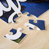 Zonsondergang boven Tokio, Japan Legpuzzel (Zijkant)