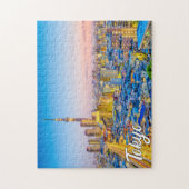 Zonsondergang boven Tokio, Japan Legpuzzel (Verticaal)