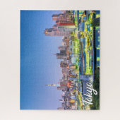 Zonsondergang boven Tokio, Japan Legpuzzel (Verticaal)