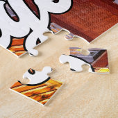 Zonsondergang boven Tokio, Japan Legpuzzel (Zijkant)