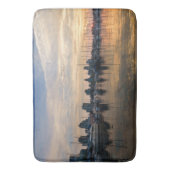 Zonsondergang boven Vancouver Skyline Badmat (Voorkant Verticaal)