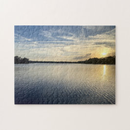 Zonsondergang boven Wildcat Lake Legpuzzel