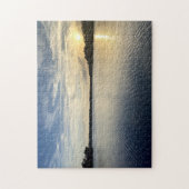 Zonsondergang boven Wildcat Lake Legpuzzel (Verticaal)