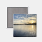 Zonsondergang boven Wildcat Lake Magneet (Voorkant / Achterkant)