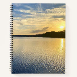 Zonsondergang boven Wildcat Lake Notitieboek