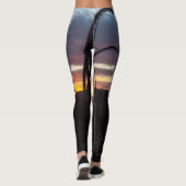 Zonsondergang boven Wildfire Leggings (Achterkant)