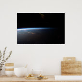 Zonsondergang boven Zuid-Amerika Poster (Keuken)