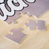 Zonsondergang boven Zürich, Zwitserland Legpuzzel (Zijkant)