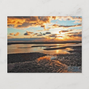 zonsondergang briefkaart