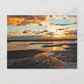 zonsondergang briefkaart (Voorkant)